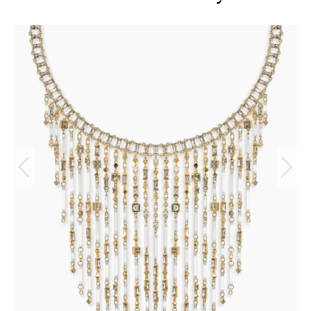 Kendra Scott ☆ Maxen Gold Statement Necklace ☆ Wow